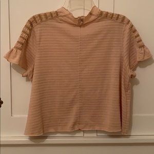 Free People Loose Crop Top
